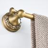 Copper Wall Mounted Tissue Holder Copper Single Towels Rail Rod Toilet Paper Roll Dispenser Bathroom Accessory