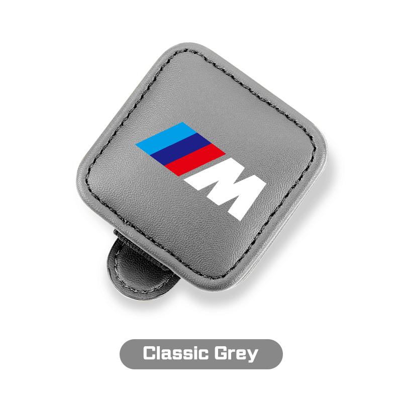 BBLB5 Leather Car Glasses Clip for BMW E70 E90 G30 G20 G60 G70 X1 X2 X3 X4 X5 X6 X7 iX1 I5 I7 I8 Auto Visor Sunglasses Holder Storage