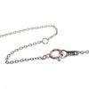 no brand  Necklace K18 white gold Women