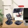 Metal Rotating Phone Holder for Live Streaming & Binge-Watching - Lazy Gadget with Custom Logo Stand