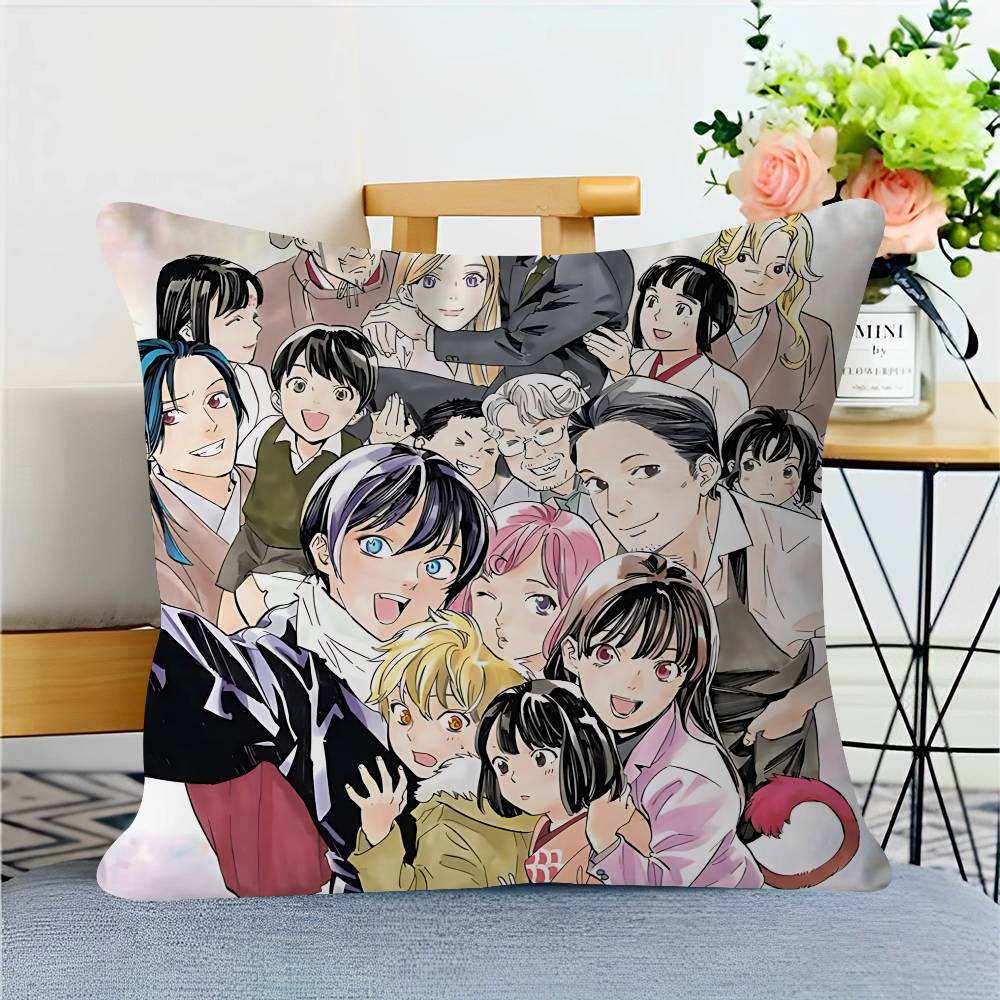Anime N-Noragami Personalized Pillow Dust Cover Bedroom Kids Party Decoration Pillowcase Birthday Children Gift
