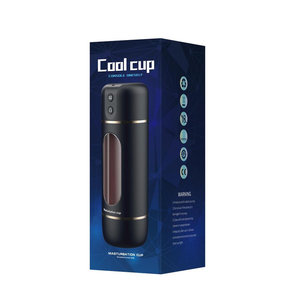 Lai Le Cool Voice Interactive Vibrating Men's Masturbator Cup