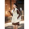 Fengxun Women's Korean Style Lightweight Duck Down Vest