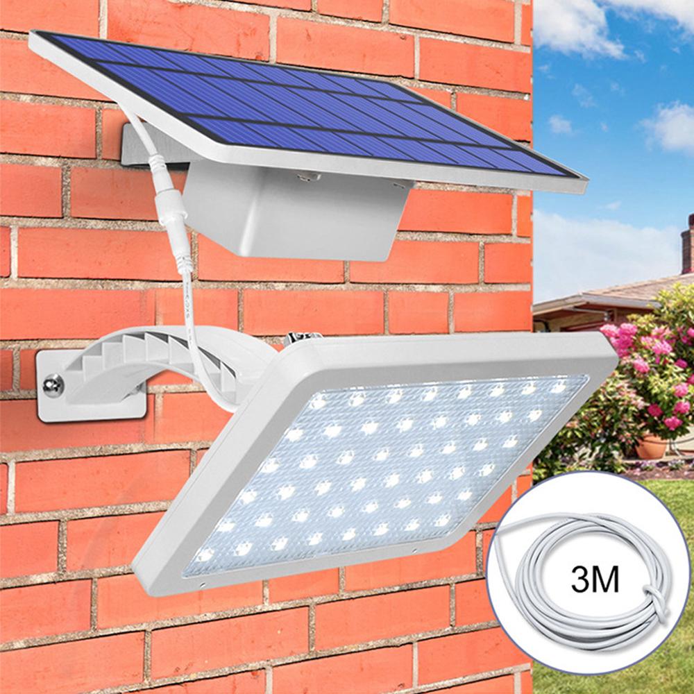 JOYINLED 48 LED Solar Street Light Spotlight Waterproof Garden Flood Light Adjustable Solar Yard Lamp Super Bright Path Light