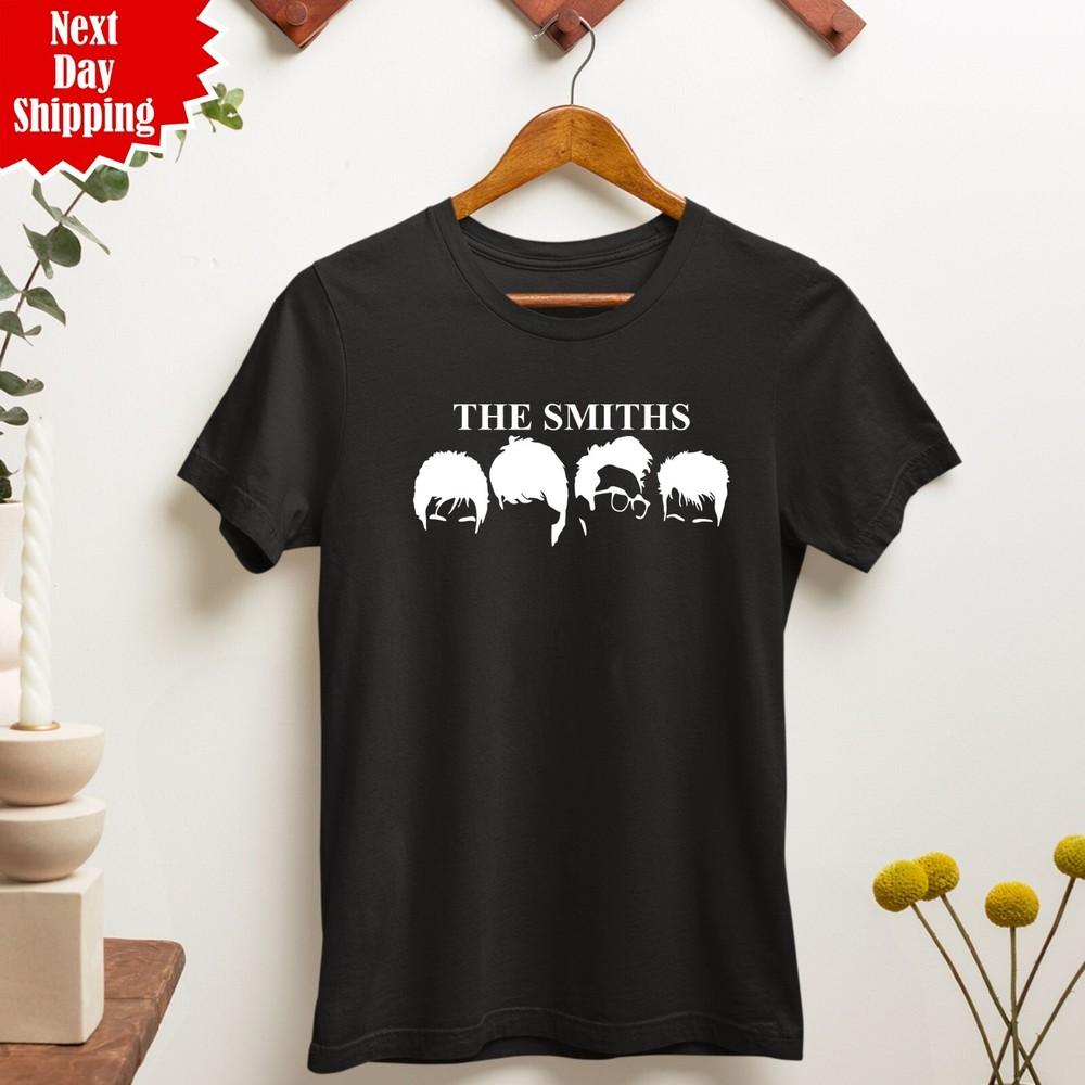 The Smiths Silhouette T-Shirt Printed Rock Band Music Funny Gift Novelty Tee Top