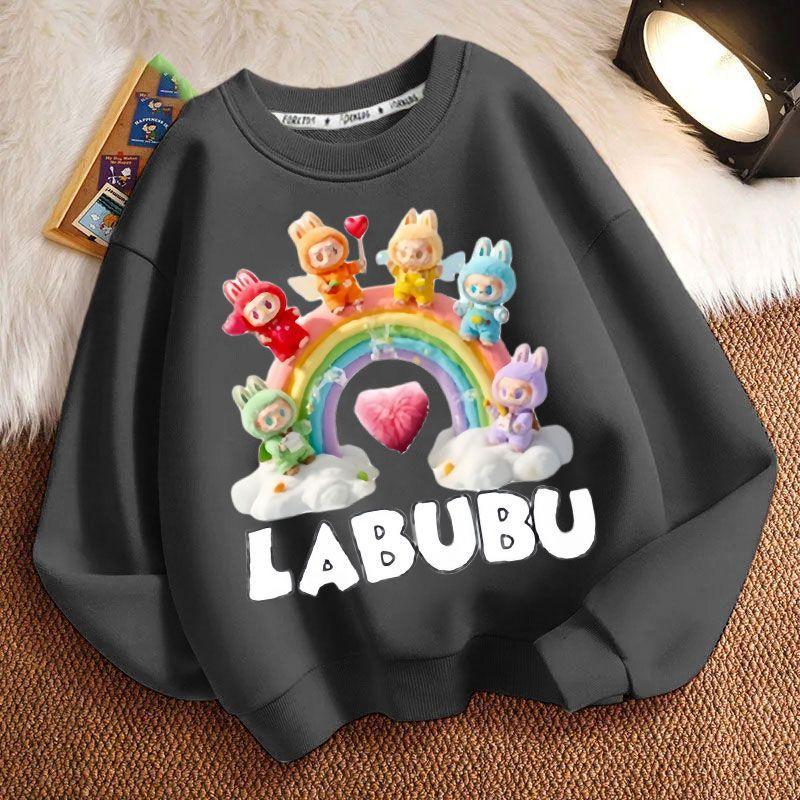 Children's Cute Hoodies, Fashionable Long-sleeved Loose Hoodies for Boys and Girls In Spring and Autumn