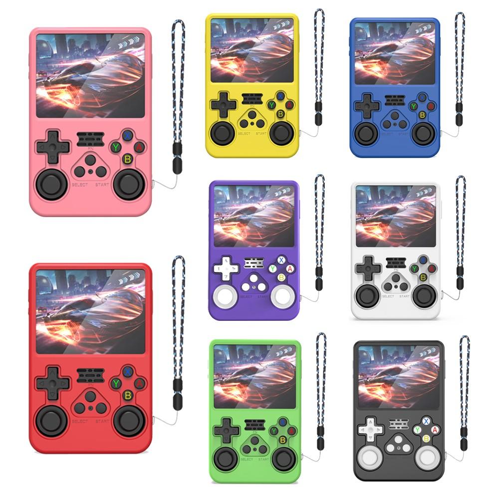 Protective Case Rubber Silicone Skin Cover for R36S Retro Handheld Game Console