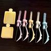 3PCS Single Needle Perler Bead Pen Cat's Paw Collage Bead Tool New Bead Pick Pen