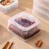 Clear Seasoning Box Sealed Condiment Container for Kitchen Countertop