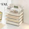 Information Sorting Container Paper Organizer Letter Tray, Acrylic Stackable Desk File Organizer, Clear Craft Supply Drawer Holder Sorter for