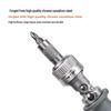 10-Piece Telescopic Ratchet Screwdriver Set - Bendable, Adjustable Phillips & Flathead Tools