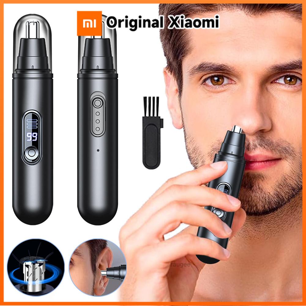 Xiaomi Mini Electric Nose Hair Trimmer for Men Automatic Shaving Nose Hair Clipper Rechargeable Portable Nose Eyebrow Ear Hair Remover