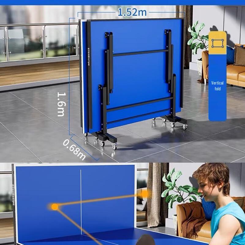 Kuzhe Foldable Indoor Ping Pong Table