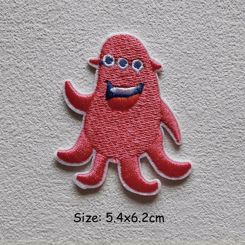 Alien Planet Rocket Patch Iron On Embroidered Sew On Sun Astronaut Jet Aircraft Meteorite Patch Fabric New Heat Transfer Garment Accessory DIY