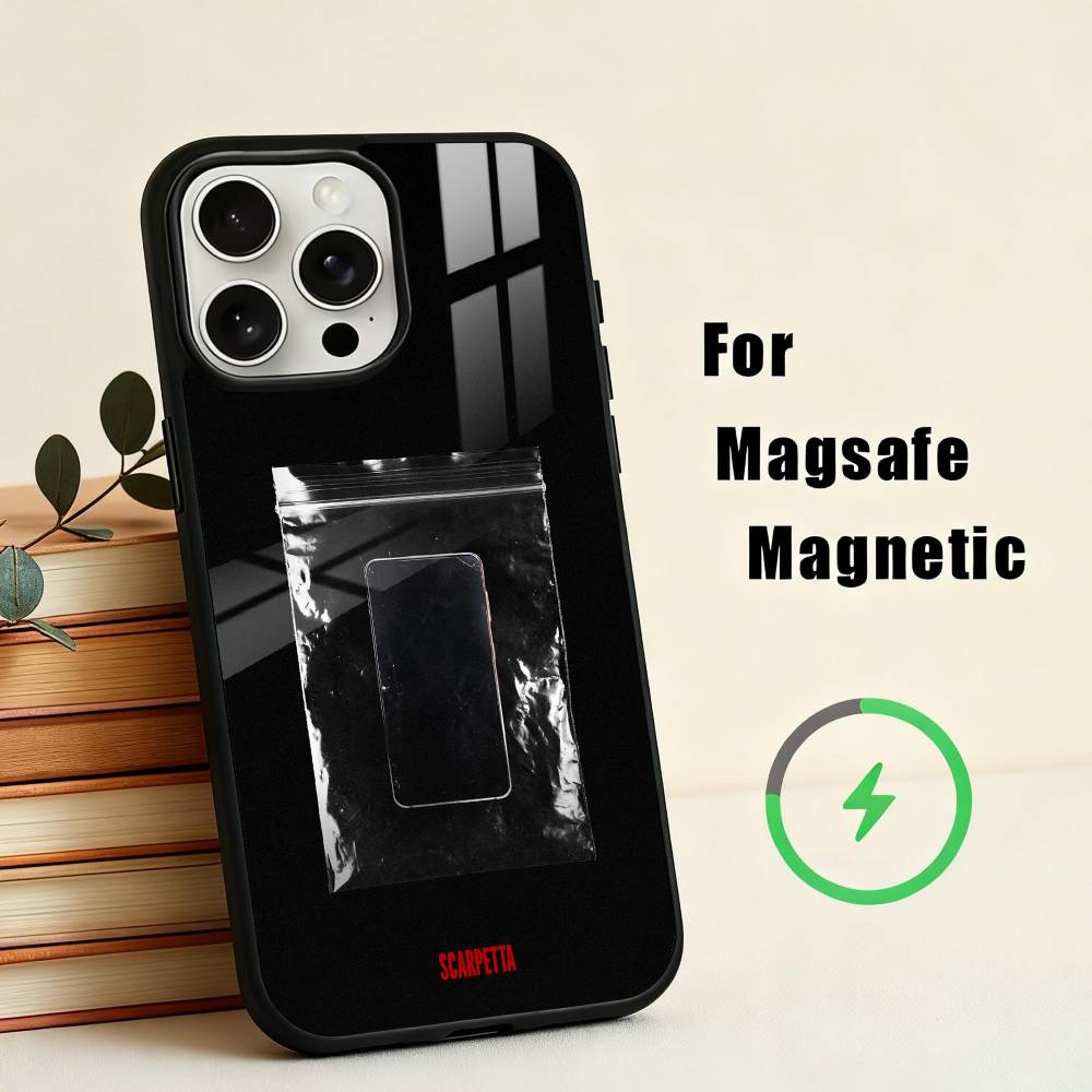 TV Series Scarpetta Phone Case For iPhone17,16,15,14,13,12,11 Plus,Pro Max Magnetic For Magsafe Wireless Charging