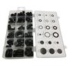 125Pcs/set Rubber Grommet Assortment Wiring Gasket Kit Rubber Grommet Eyelet Rings Gasket Assortment for Plumbing