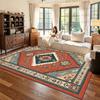 Persian Classic Retro Style Parlor Red Carpet Big Size Antiskid Washable Dining Room Seat Mat Soft Fluffy Bedroom Decoration Rug