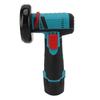 3in Angle Grinder Cordless Electric Grinding Tool 12V Handheld 1500mAh Light Weight Mini Grinder