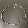 3mm Faceted Natural Stone Necklace with Citrine, Agate, Tourmaline, and Moonstone Beads