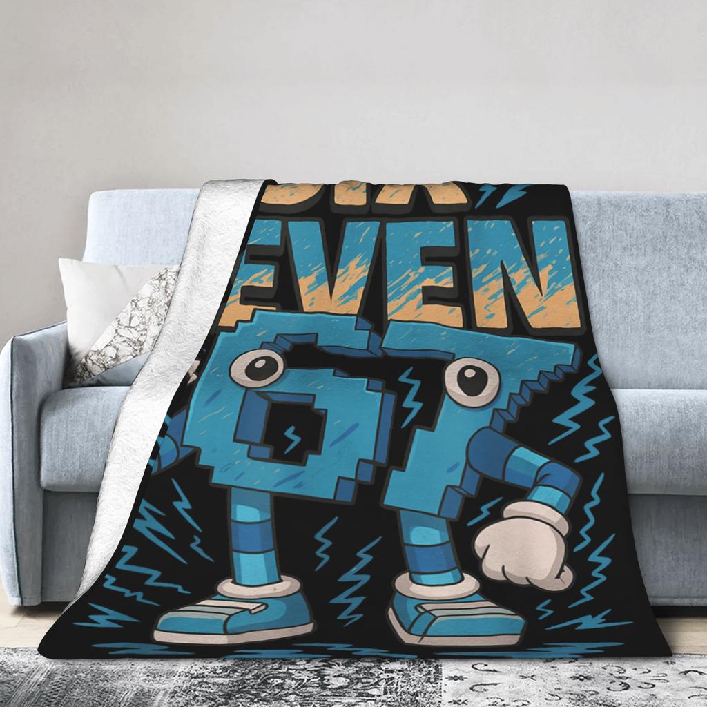 Steal a Brainrot Six Seven Italian Meme Gaming 67 Blanket Soft Warm Throw Blanket Winter Child Outdoor Pattern Bedspread