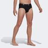 adidas Active Flex Letter Logo Print Triangle Underwear 3-Pack Men Underwear Black GB0807