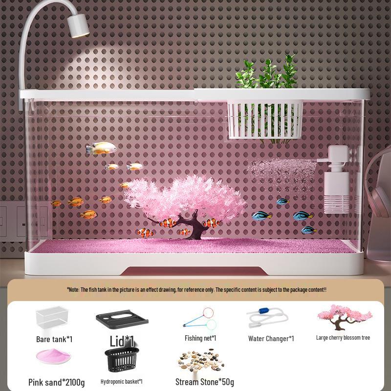 

Настільний еко-акваріум Квітуча сакура з фільтрацією, освітленням та оксигенацією для півника або золотої рибки Small [30*18.8*18.5cm]
