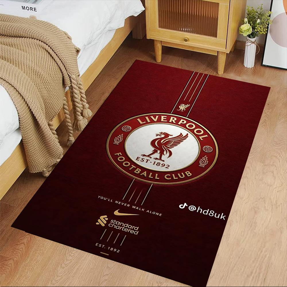 Liverpool Floor Mat Suitable for Dining Room Kitchen Decorate Room Bedrooms Anti-slip Rug Decorate Offices Perfect Birthday Christmas Gift Idea