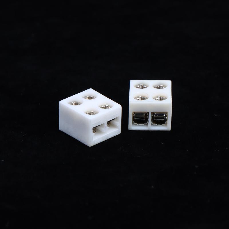 LED Strip Connector Kits 2/10Pcs 8mm 2Pin Screw Fixing No Soldering for Home DIY Decor