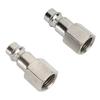 New Practical Quick Release Fittings Euro Male Accessories Air Line Compressor Coupler High Strength Silver Tools