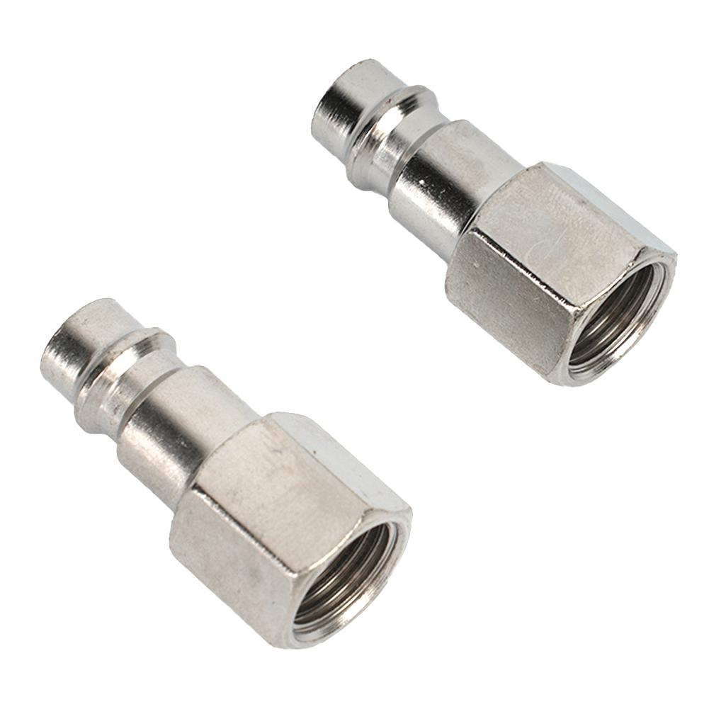 New Practical Quick Release Fittings Euro Male Accessories Air Line Compressor Coupler High Strength Silver Tools
