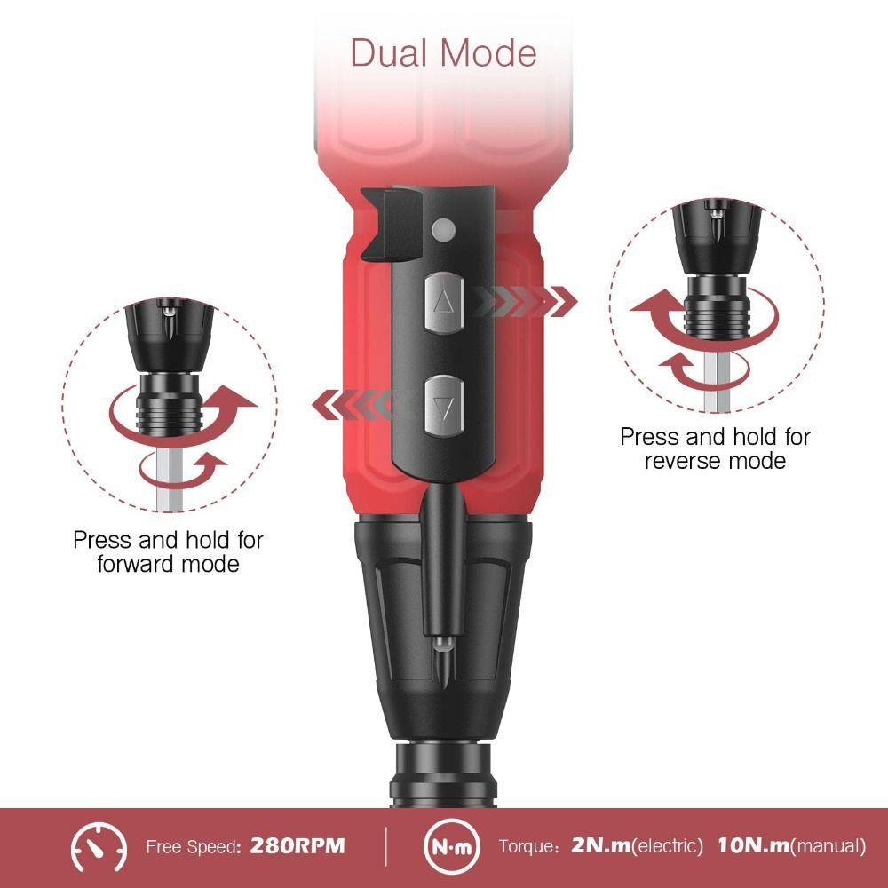 Rechargeable Mini Electric Screwdriver Powerful Portable Cordless Screwdriver Multi Functional Mini Electric Screwdriver Set