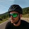 Lunettes de cyclisme polarisées unisexes - Haute définition, Protection solaire coupe-vent pour le vélo