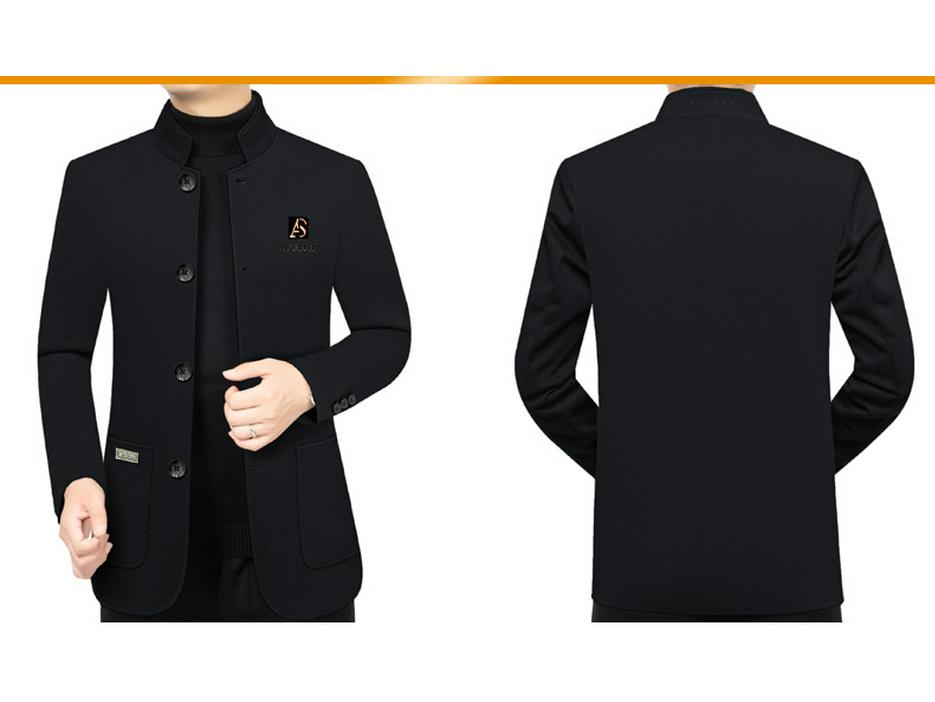 Men's Versatile Slim-Fit Stand-Collar Jacket - Spring 2025 Fashion Trend