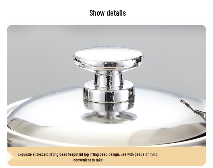 Thickened Stainless Steel Water and Soup Pitcher for Restaurants and Hotels