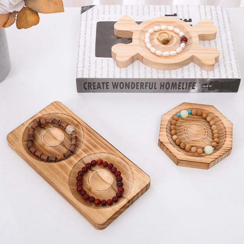 Multi-Size Diy Wooden Beading Design Board Suitable For Jewelry Making Bracelets Necklaces Crafts Tray Practical Display Tools