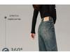 Women's High-Waisted Retro Straight-Leg Jeans - Spring 2025 Slimming and Loose Fit