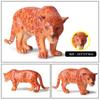Oenux Simulation Wild Animals Bengalcat Tiger Cat Lynx Caracal Leopard Action Figure Figurines Model Education Miniature Kid Toy