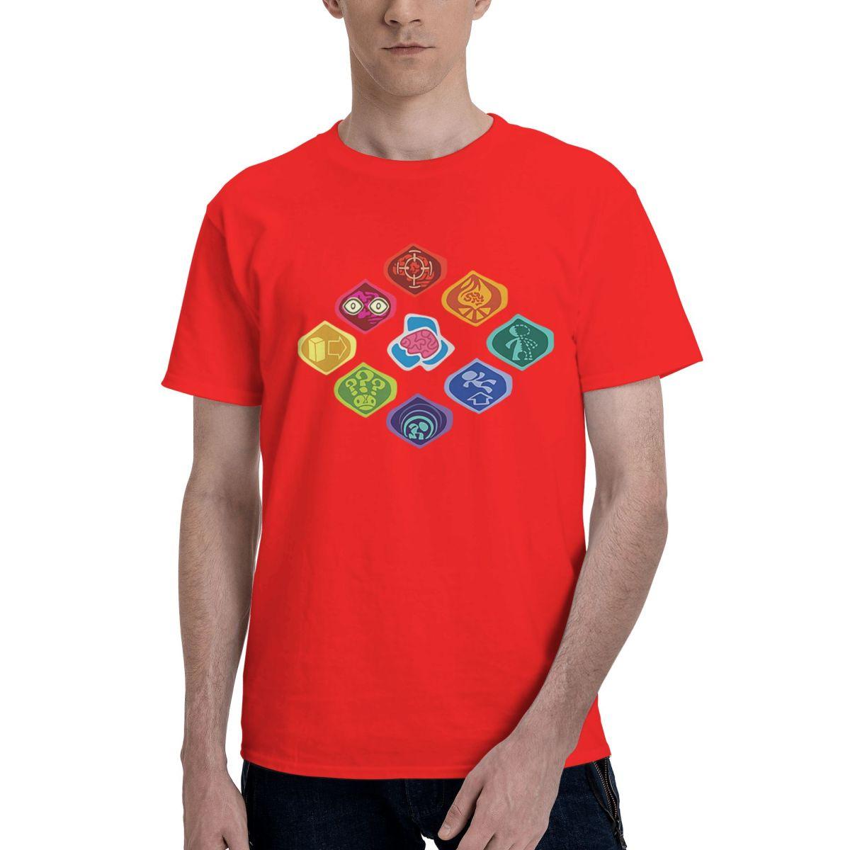 Psychonauts Man 100 Cotton Casual Breathable Confortable Summer Mens Clothing Deals Men TShirt S