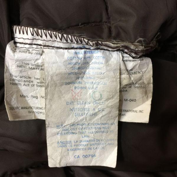 Vintage 80s-90s Canadian The Canadian Duffle Duffle Coat Outer Thick Down Jacket M-L Beige(USED)