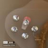 Luxurious Rectangular Crystal & Diamond Nail Art Decorations