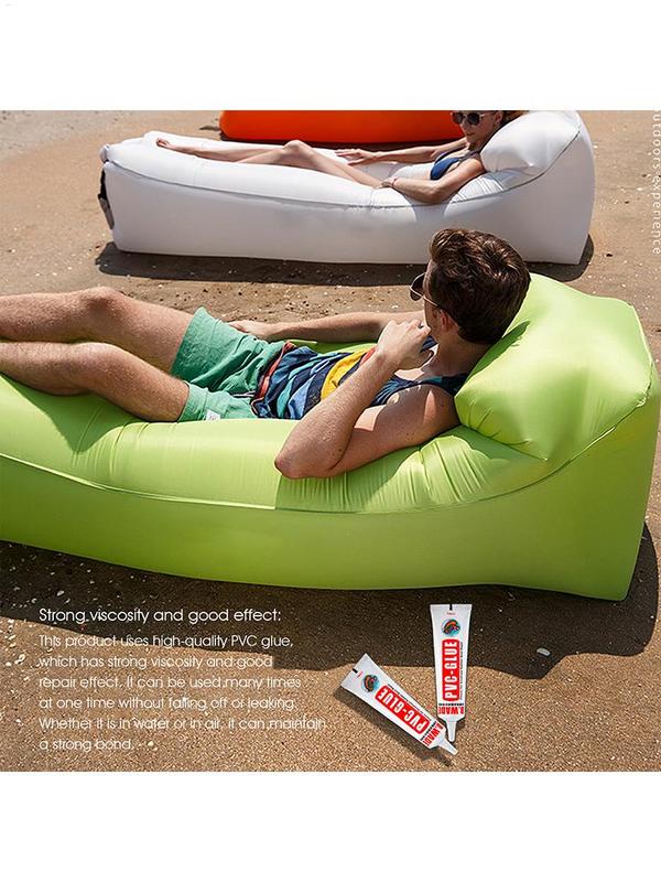 60g PVC Adhesive Inflatable Boat Repair Glue Instant Super Glue for Rubber PVC Inflating Air Bed Repair Glue Fix