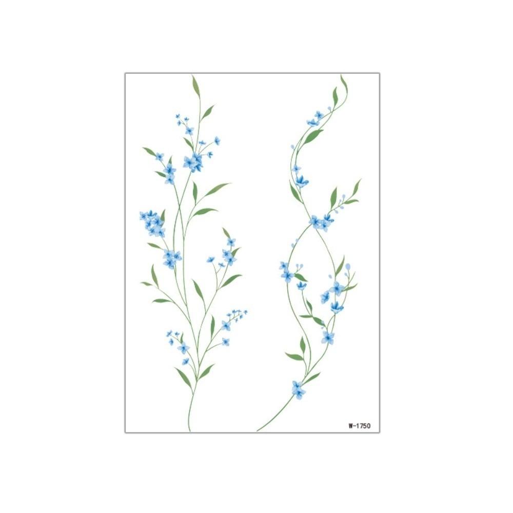 Realistic Rose Stickers Tattoo Stickers Disposable Elf Fairy Makeup Stickers  Body Art