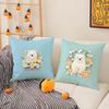 Cute Cartoon White Bear Outfit Pillow Case Pattern Printed Pillowcase for Living Room Sofa Cushion Cover & Bedroom Decor