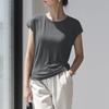 T-Shirt Damen Vielseitig Sommer Lässig Große Größe Locker Rundhals Pullover Kurzärmelige Oberteile