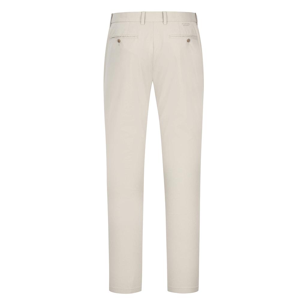 FERRAROMILANO Cotton Spandex Dobby Knit Pants L Beige (Am0Esl25151)