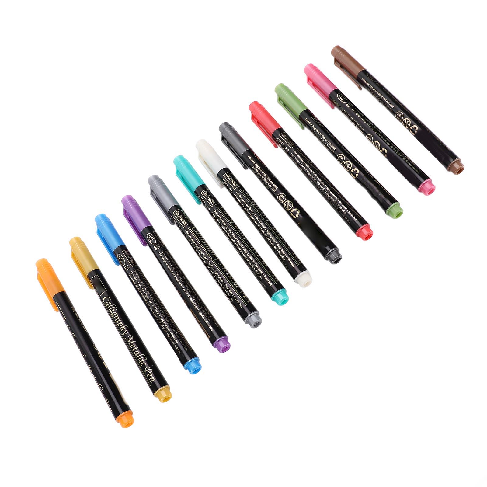 

Металлические маркеры 12 цветов набор маркеров с мягким наконечником для скрапбукинга Doodle Arts Crafts