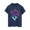 Disney Womens/Ladies Descendants Pink Crown Cotton Boyfriend T-Shirt