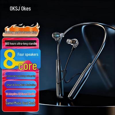 OKSJ A13 Neckband Bluetooth Sports Earphones