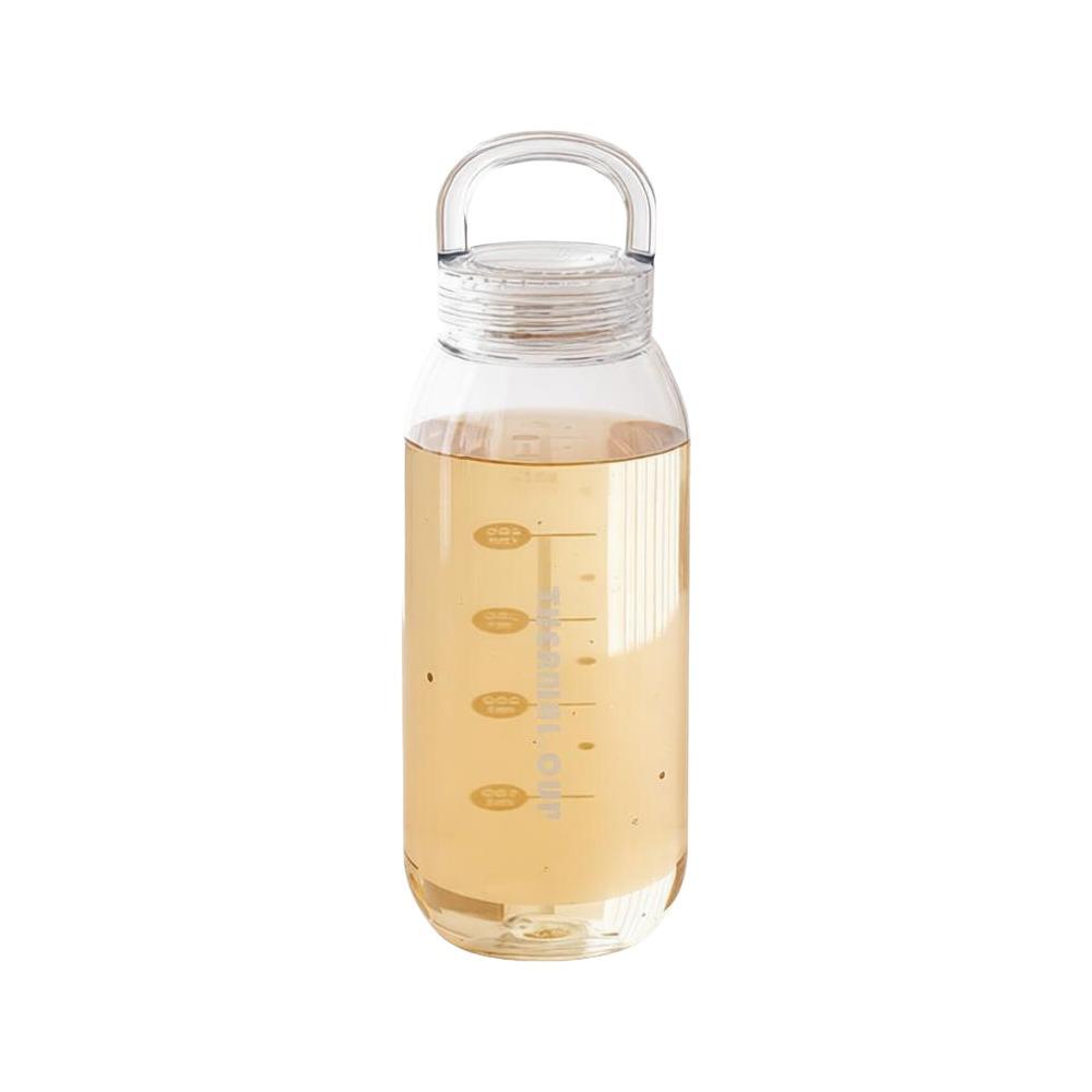 500ml Water Bottle Leakproof Large Capacity Drinking Bottle Transparent Water Bottle Accessories Outdoor Adults Girls Students