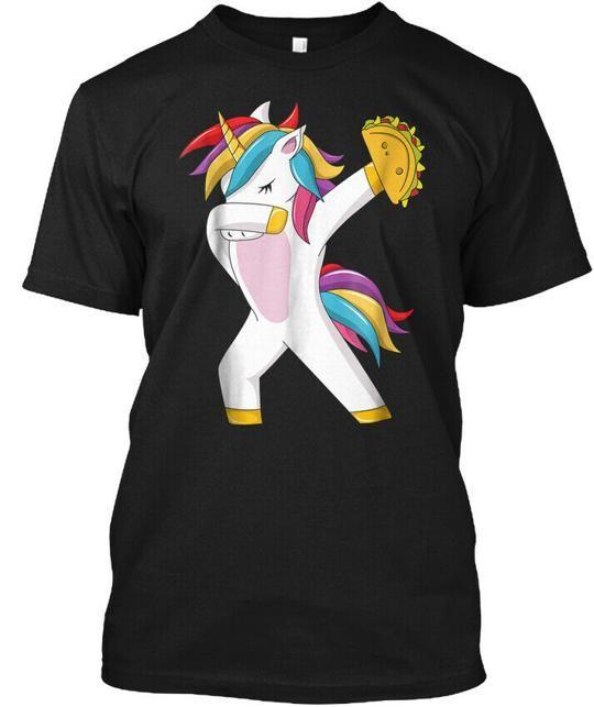 

Taco Unicorn Dabbing Dab Funny Cin T-Shirt Made in the USA Size S to 5XL 3XL